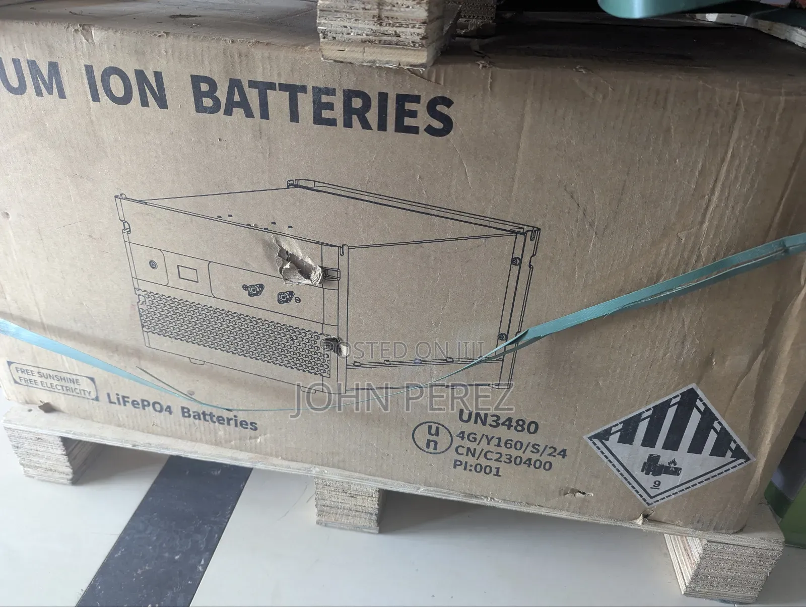 48v 15kwh Bluecarborn Lithium Battery