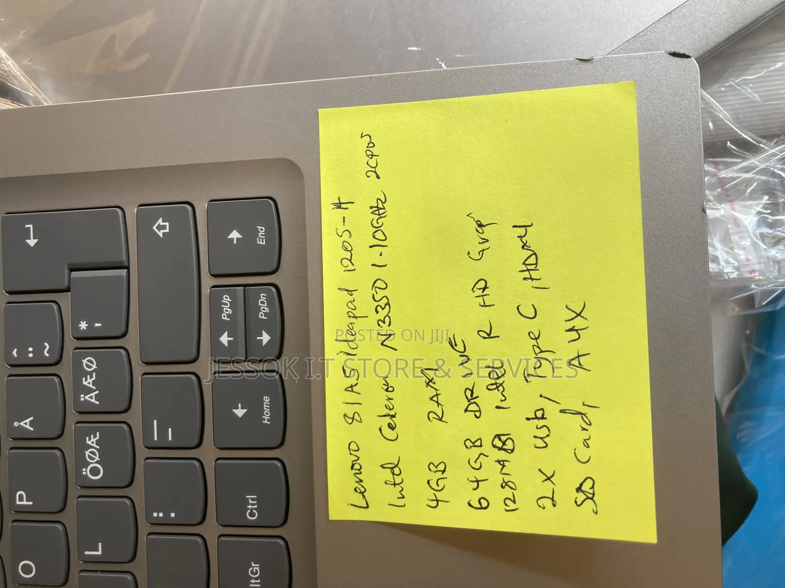 Laptop Lenovo IdeaPad 120S 4GB Intel Celeron eMMC 60GB