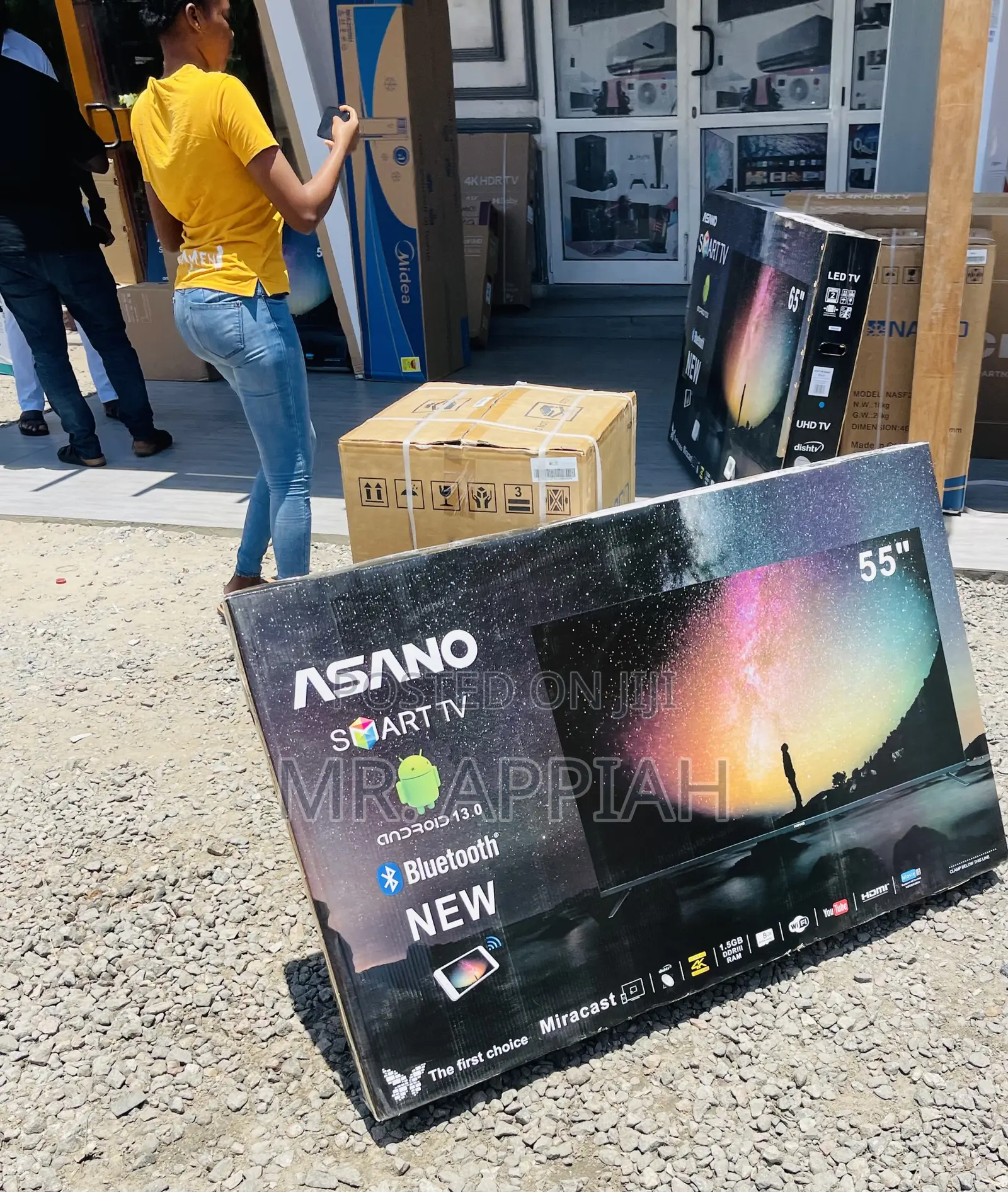 Shop Premium Asano 55 Inch Uhd Smart Television.
