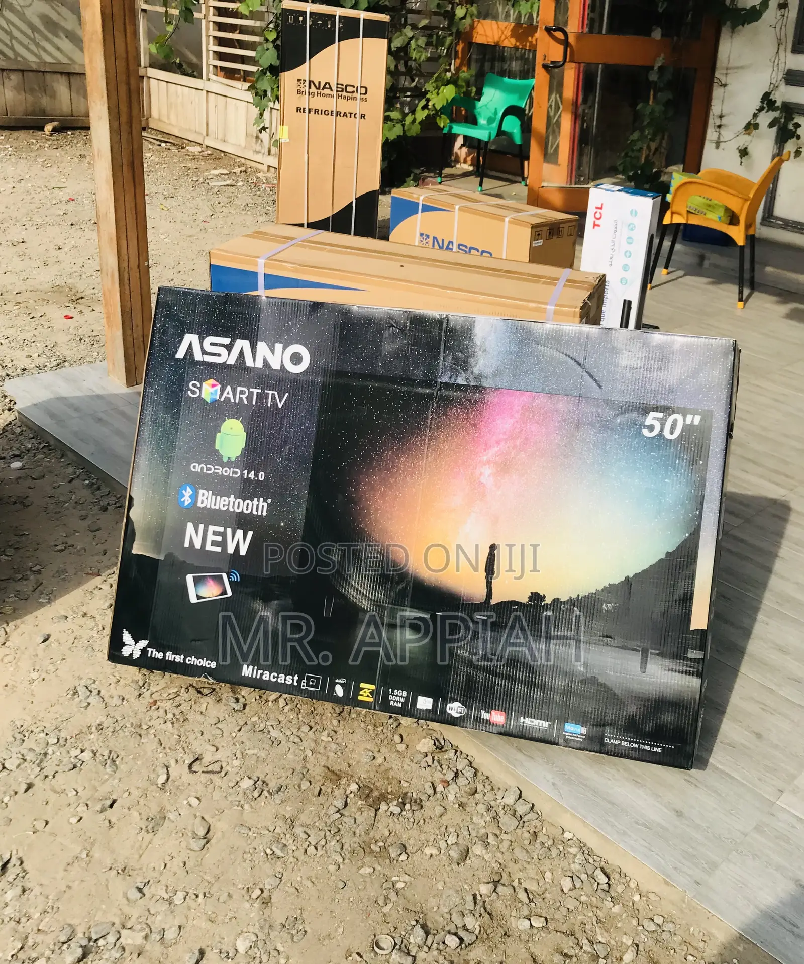 Check Out Asano 50 Inch Uhd Smart Television.