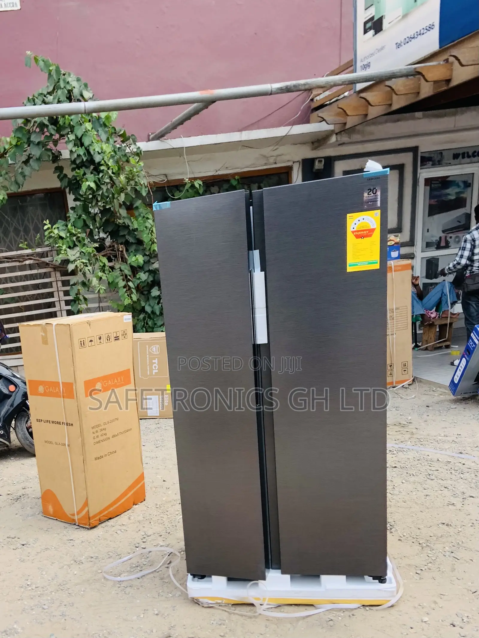 Massive Fast Dark Grey Doubledoor 583l Samsung Fridge