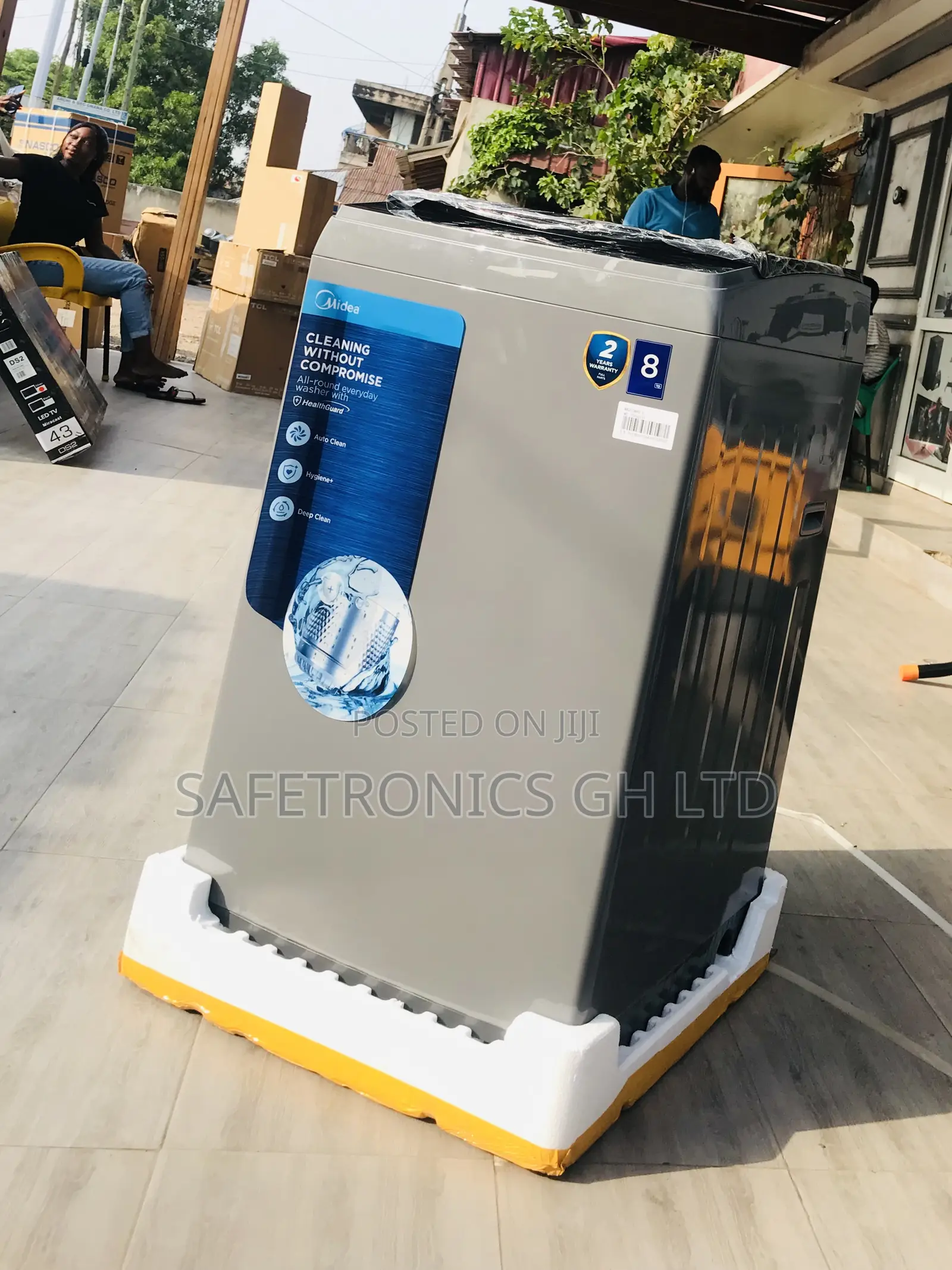 Lastest New 8kg Topload Midea Fullauto Washingmachine