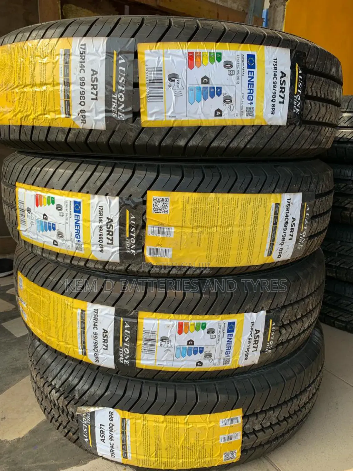 175/R14c 175/80r14c Commercial Tyres