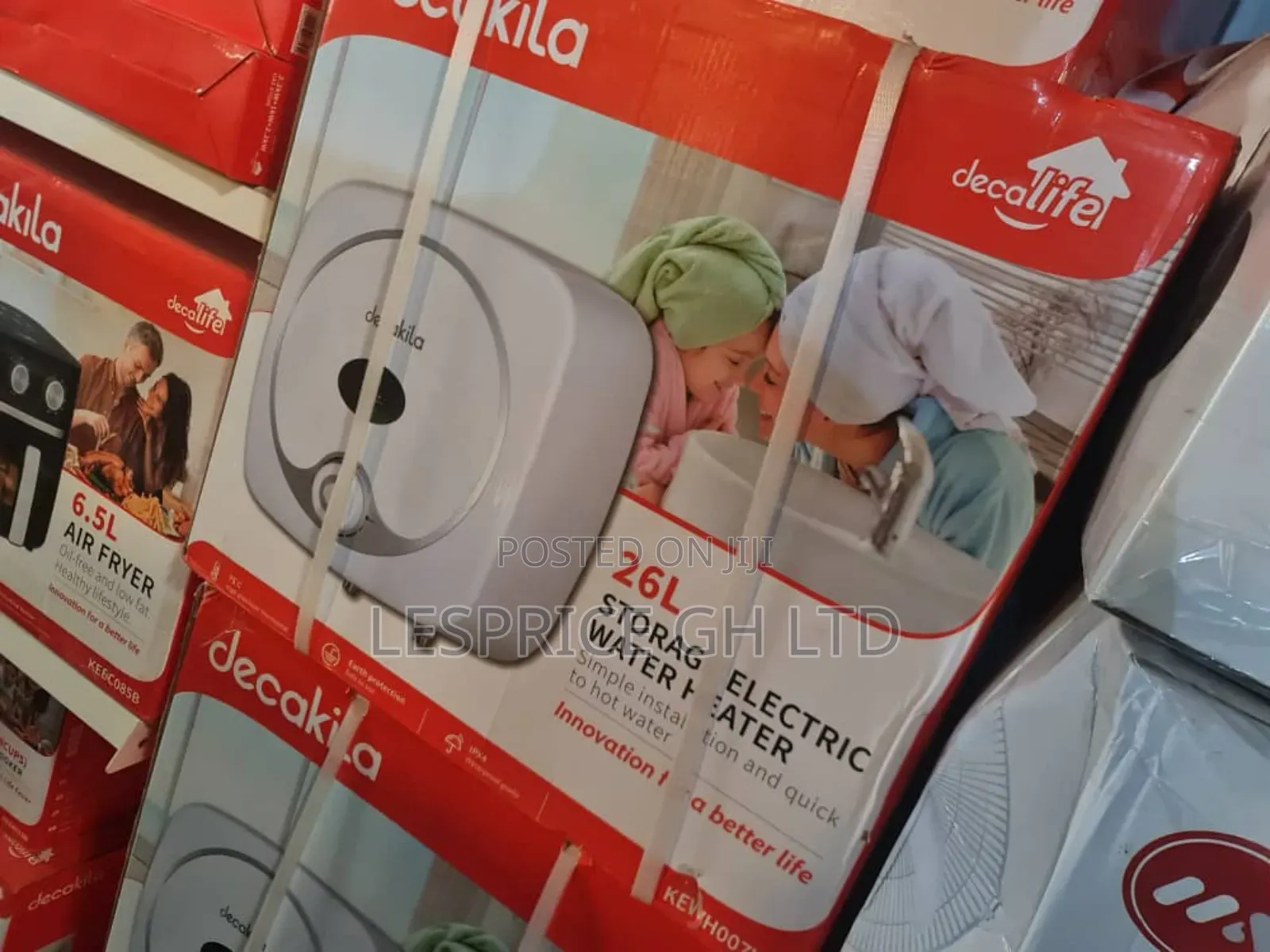 Decakila 1500w Water Heater - 26l Tank