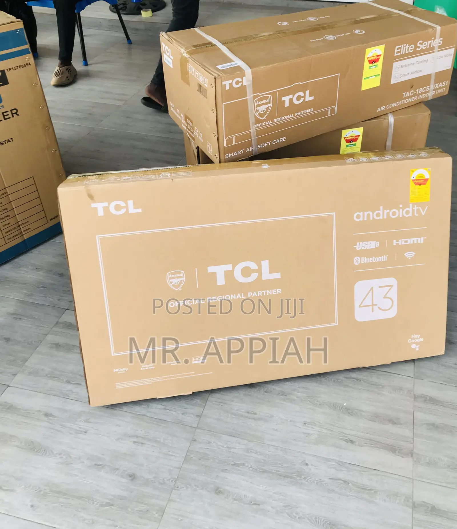 Powerful and Wonderful TCL 43s4500 43” HDR Smart Tv.
