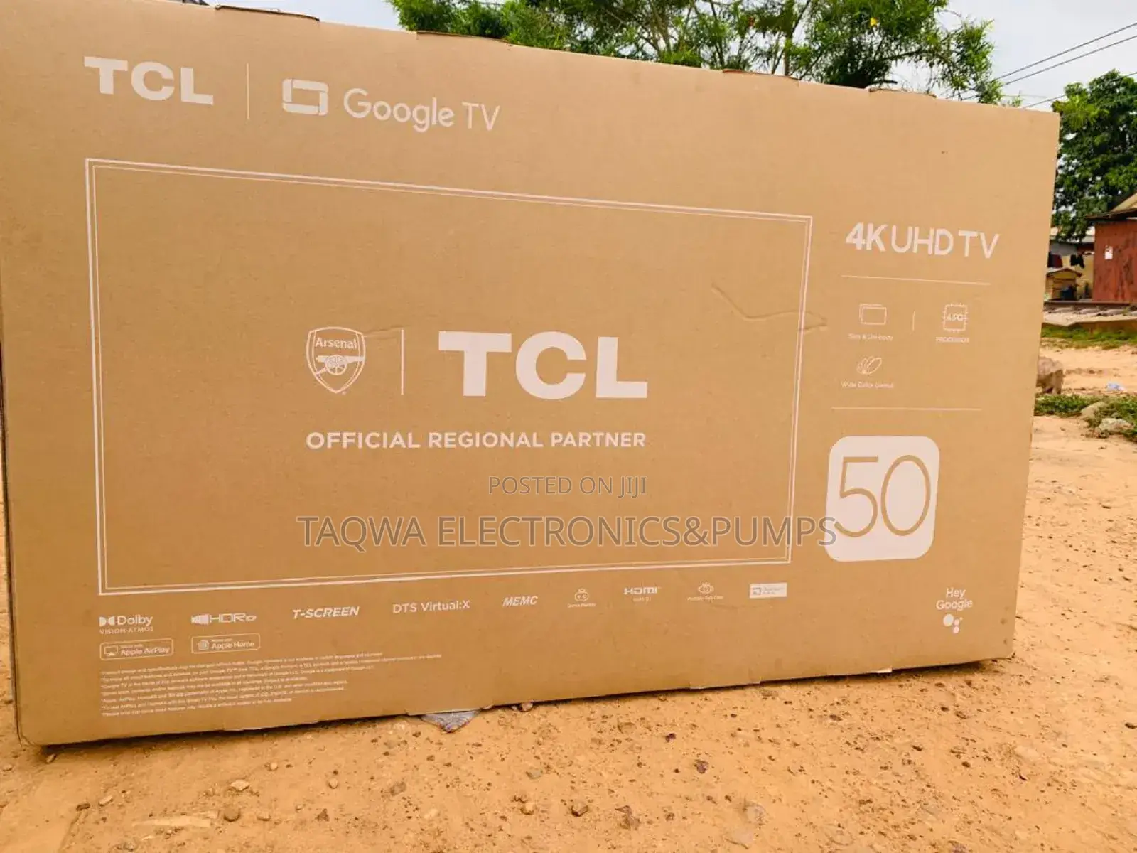P755 - TCL 50inch Uhd Smart Television