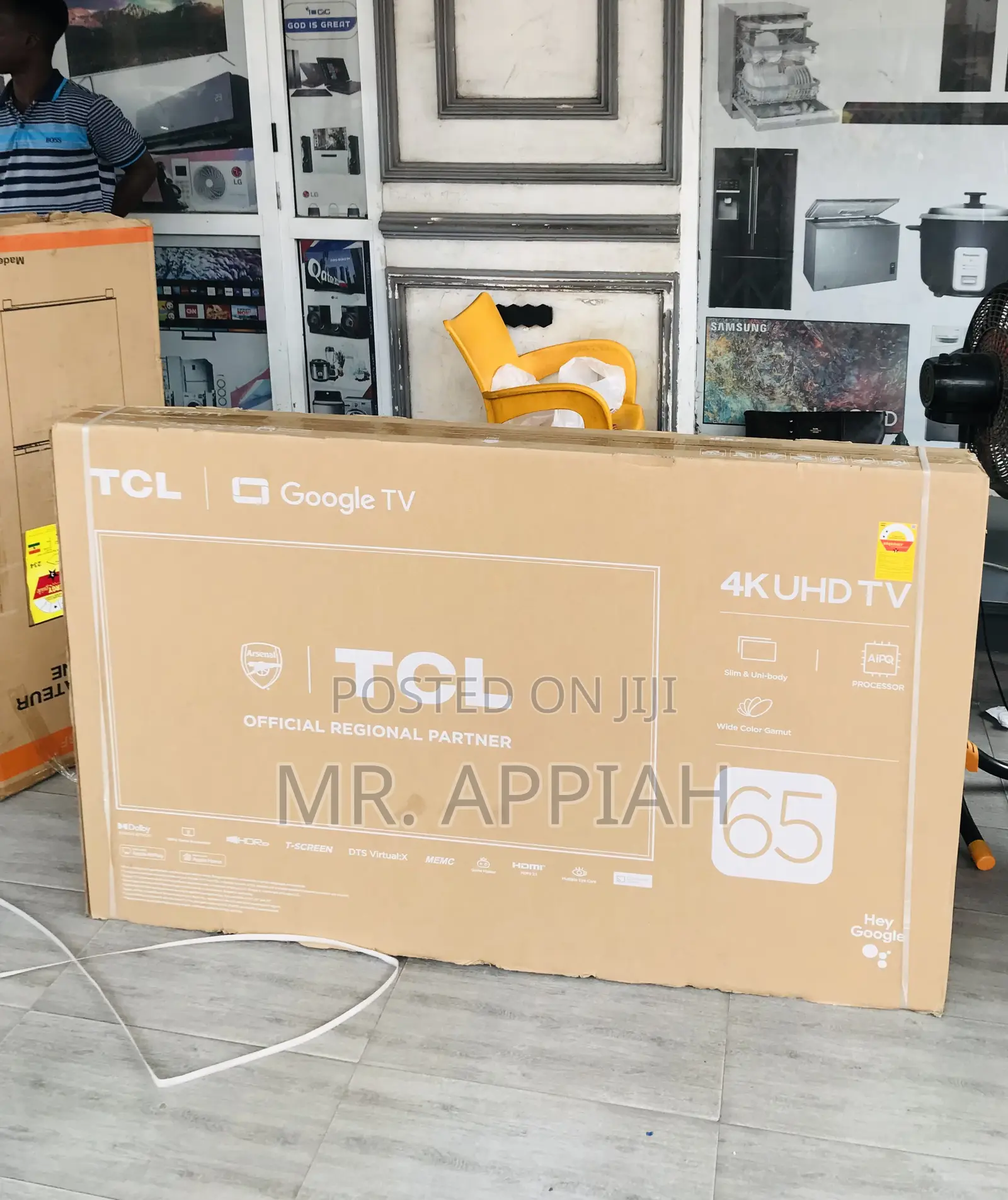 Check Out TCL 65p635 65” HDR Smart Screen Television.