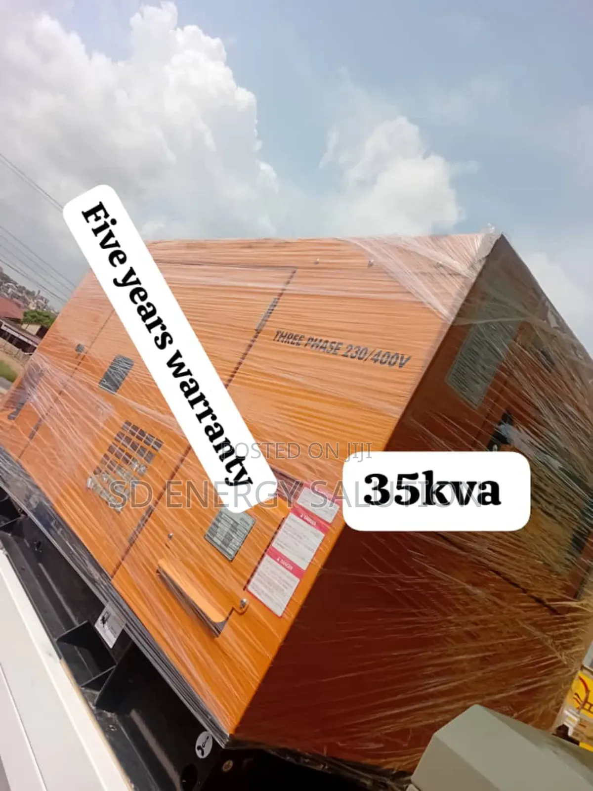Modular Power 35kva 35kw Perkins Diesel Plant