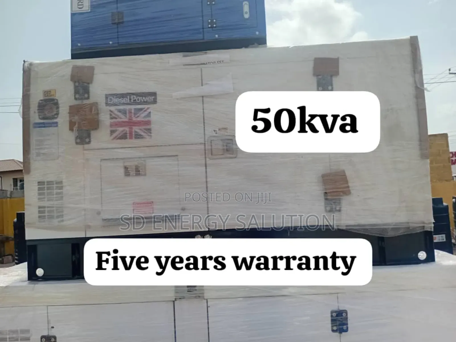 Mighty Power 50kva 50kw Perkins Diesel Plant
