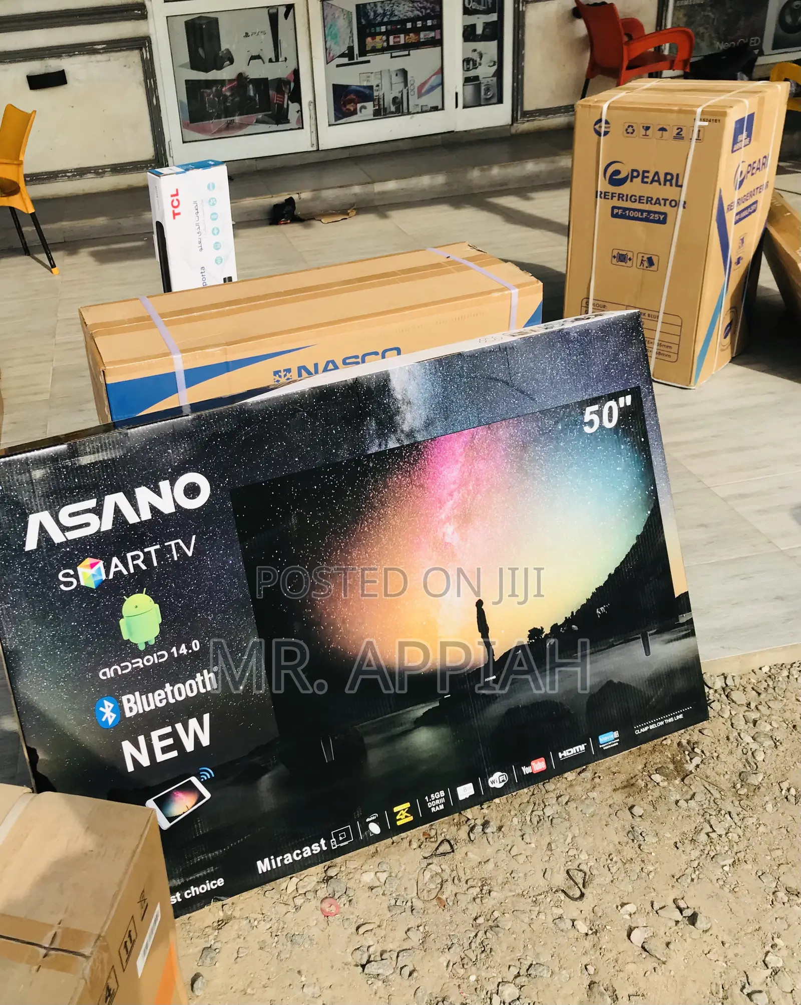 Check Out Unique Asano 50 Inch Uhd Smart Screen Tv.