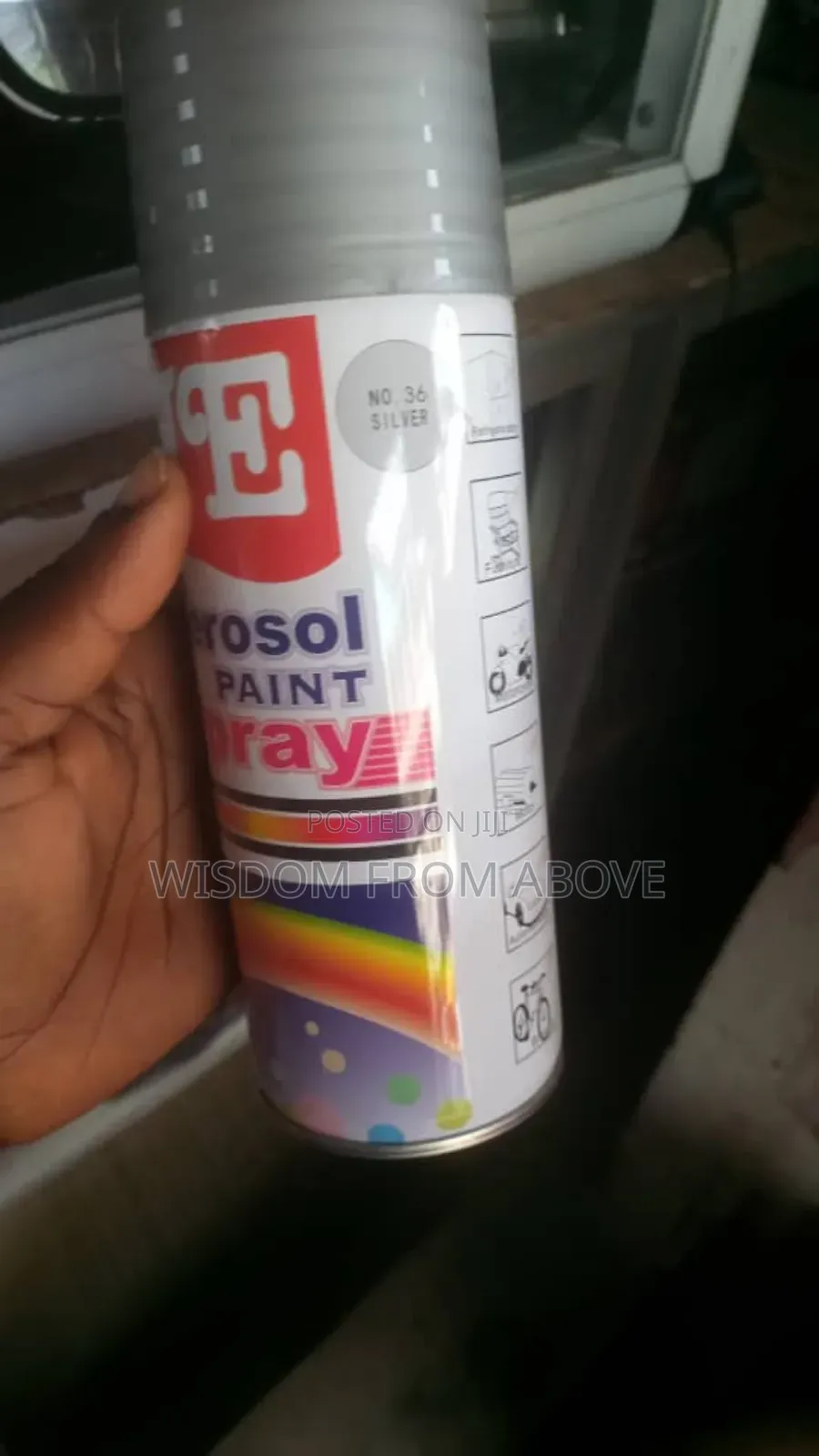 Anti Rust Oil Can Spray Available in Colours