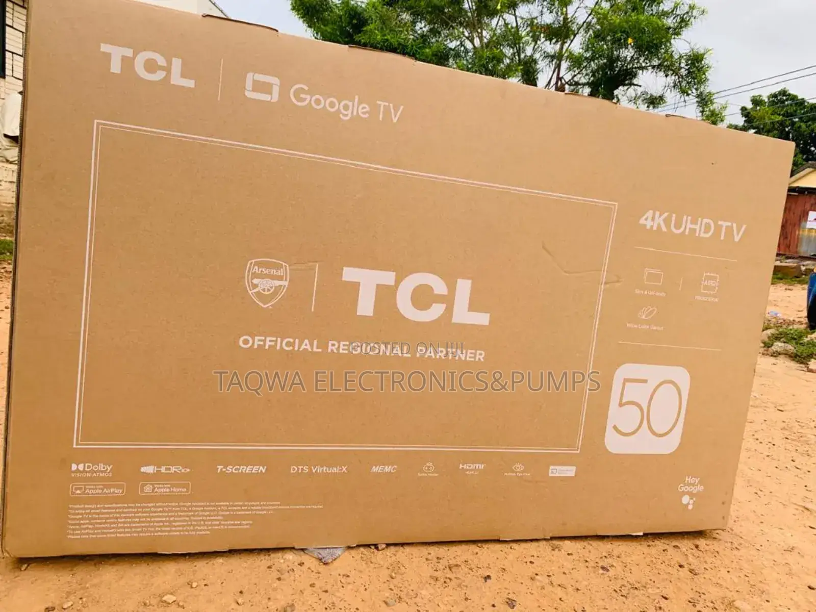 TCL P755 Uhd Google Tv 50 Inches Smart