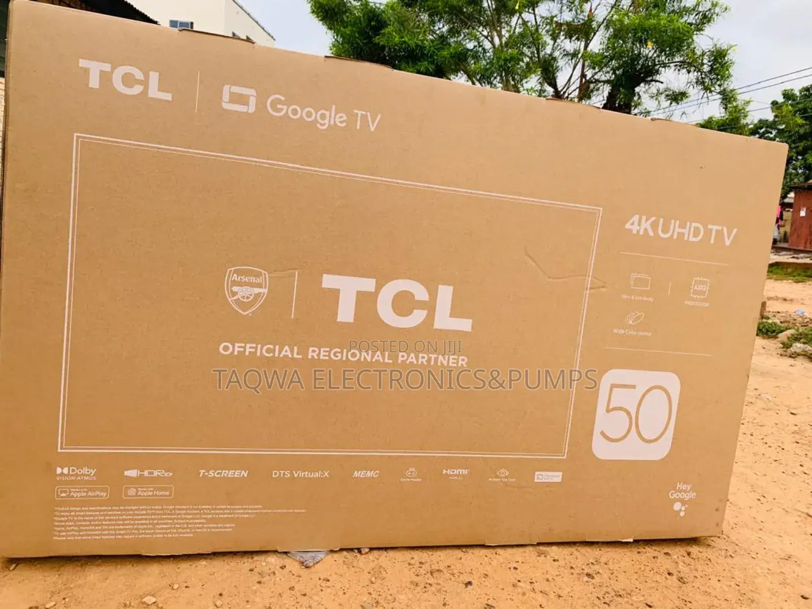 TCL P755 Uhd Google Tv 50 Inches Smart