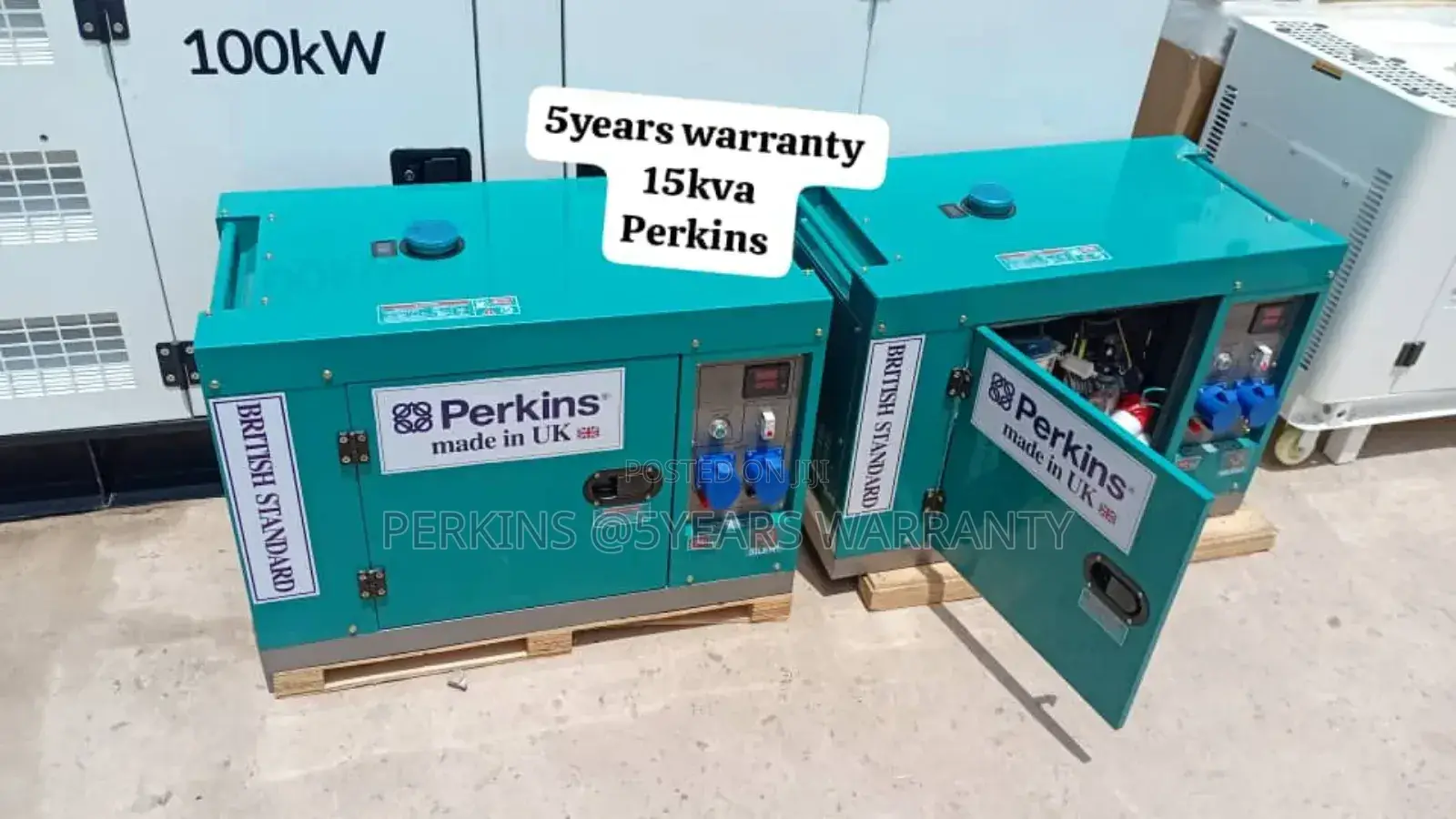 Current Controller 15kva Perkins Silent Generator 15kva