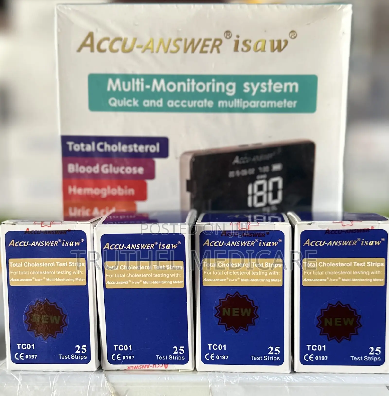 Cholesterol Meter/Strips