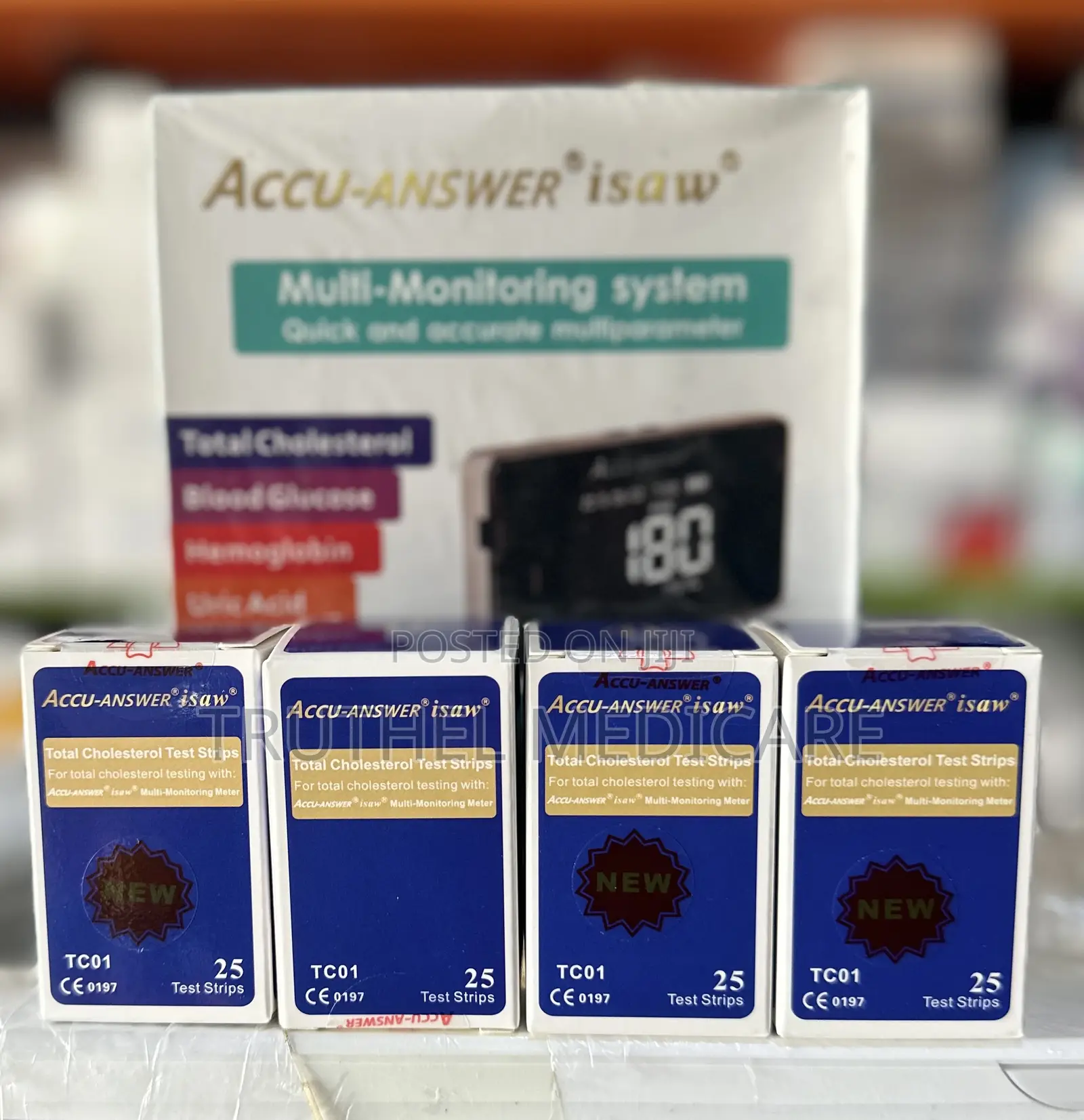 Cholesterol Meter/Strips