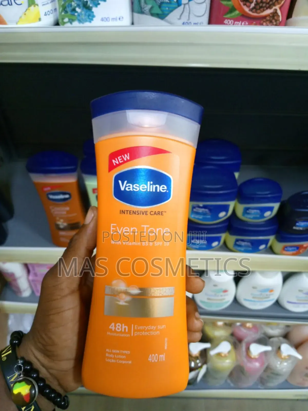 Vaseline Even Tone Body Lotion With Vitamin B3 and SPF 10