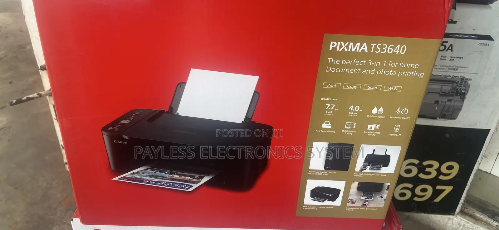 Canon Pixma Mg3640 Wireless Inkjet Photo Printers