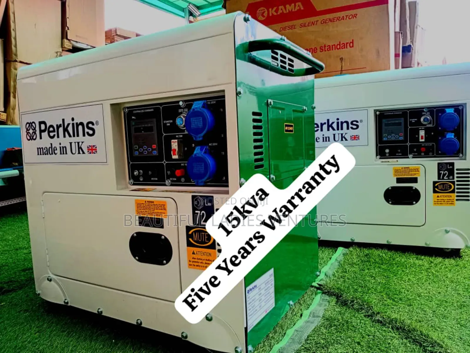 High Torque 15kva Perkins Diesel Powered Generator