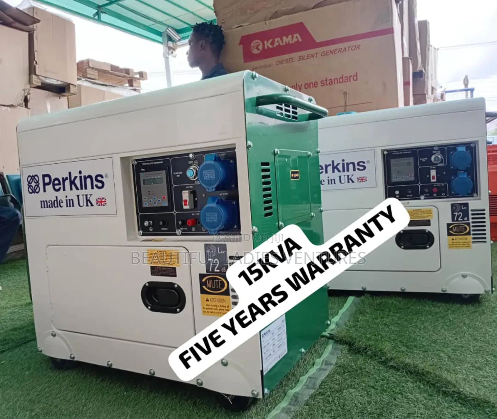 Commercial Grade 15kva Diesel Generator Back Up