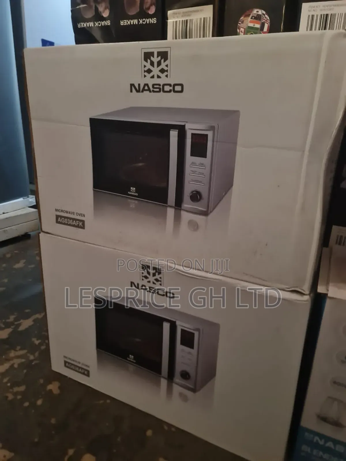 Nasco Grill Microwave - Family Size 36l