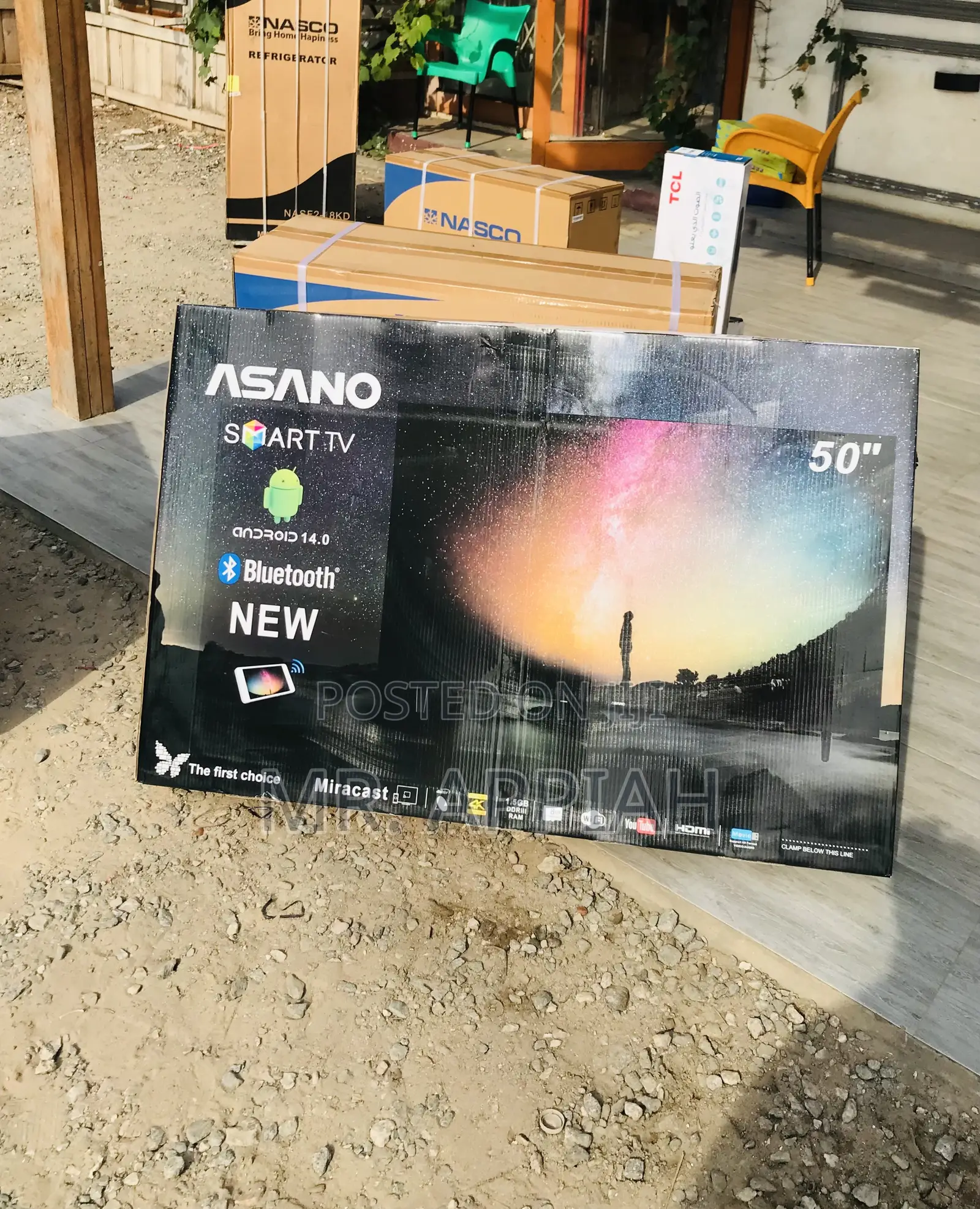 Premium Design Asano 50 Inch Uhd Smart Screen Tv.