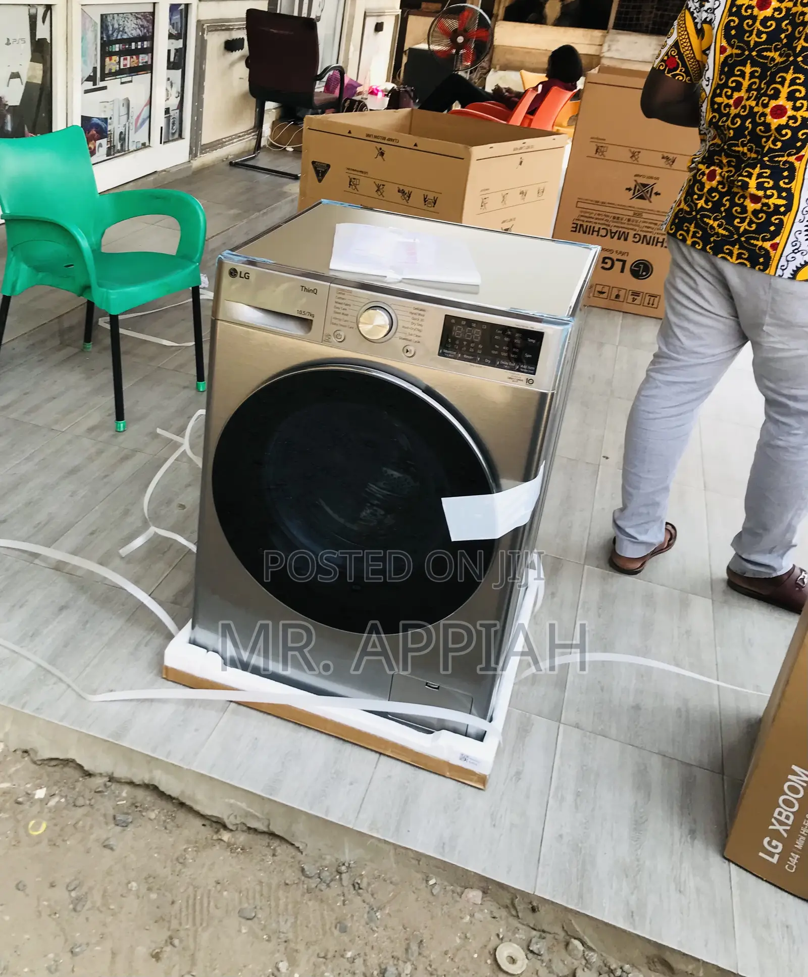Shop Premium Lg 10.5.7kg Fully Auto Washing Machine.