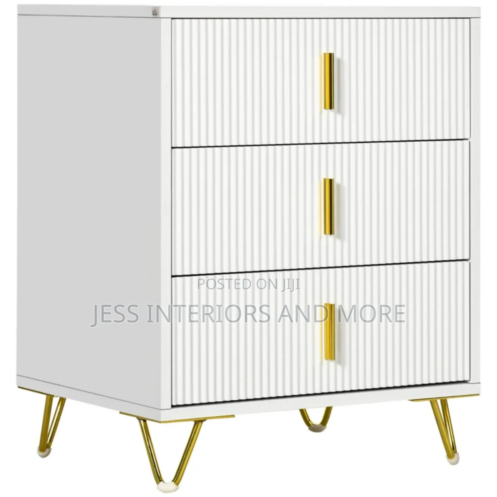 3 Drawer Bedside Table