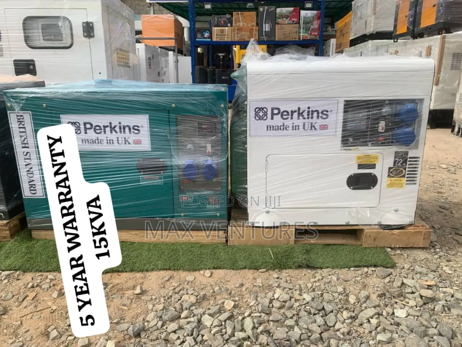 Electra Power System 15kva Perkins Diesel Generator 13kw Gen