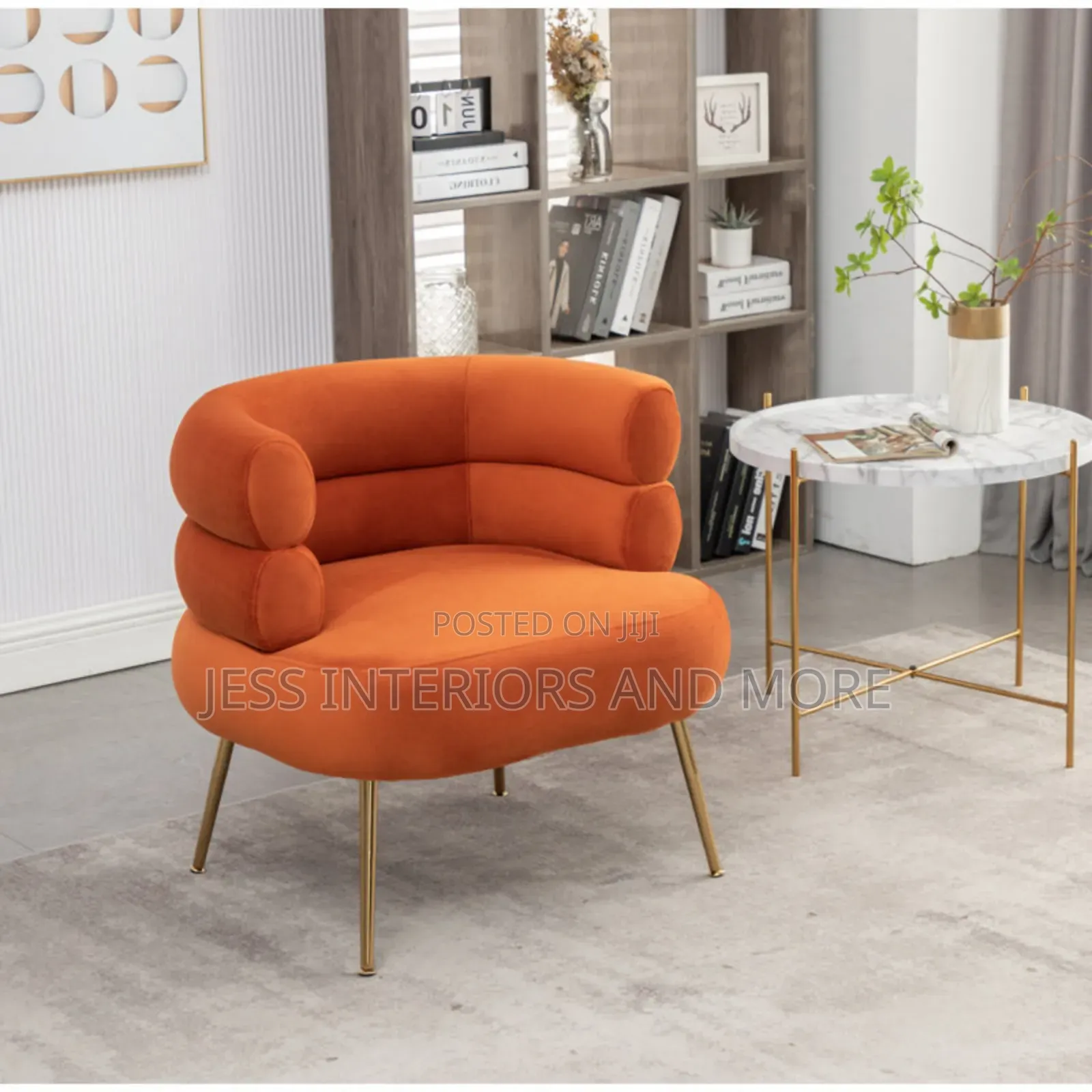 Single Sofa Round Lounge Chair