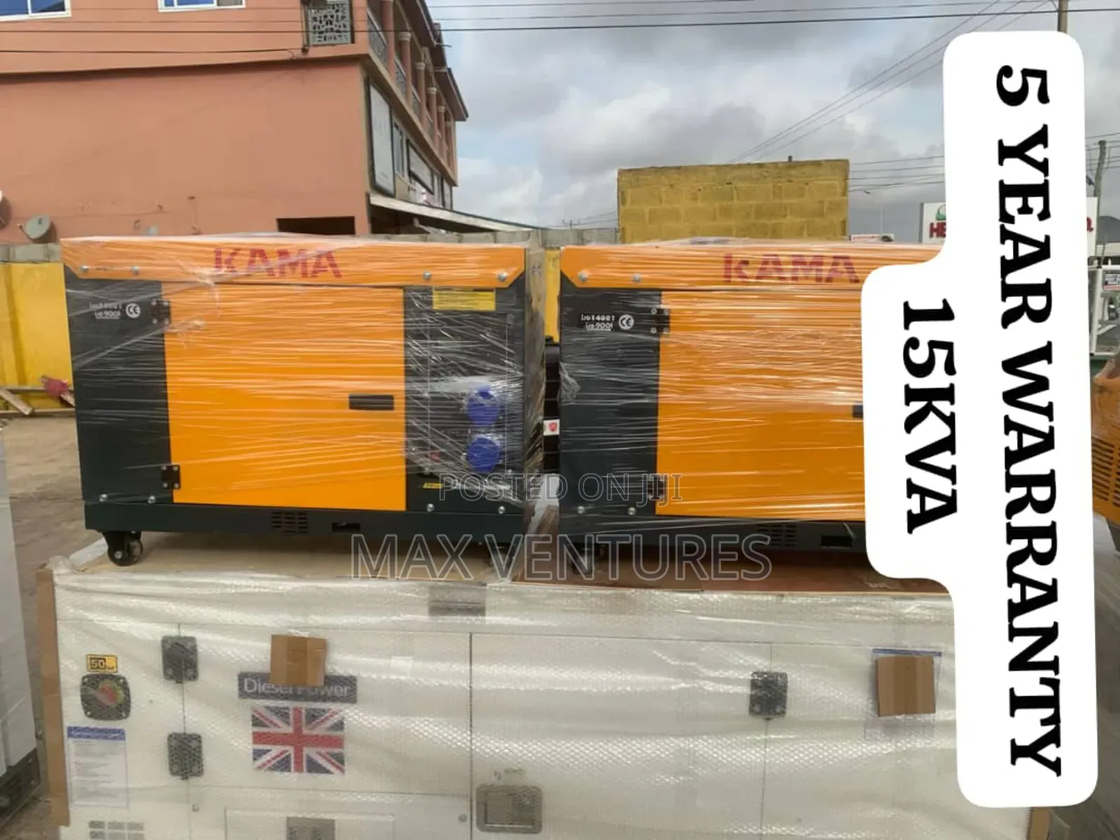 Portable Generator 15kva Unit Diesel Generator 15kva Kama