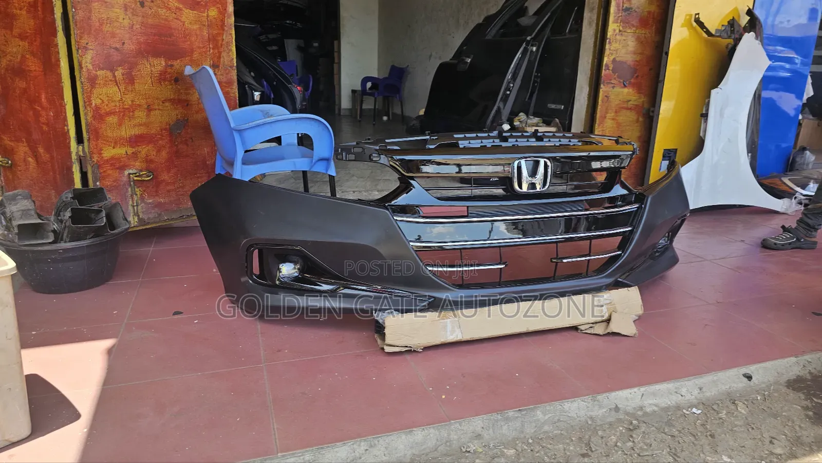 Honda Accord 2022 Black Edition With Headlight Crome Complet