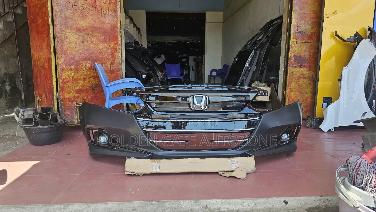 Honda Accord 2022 Black Edition With Headlight Crome Complet