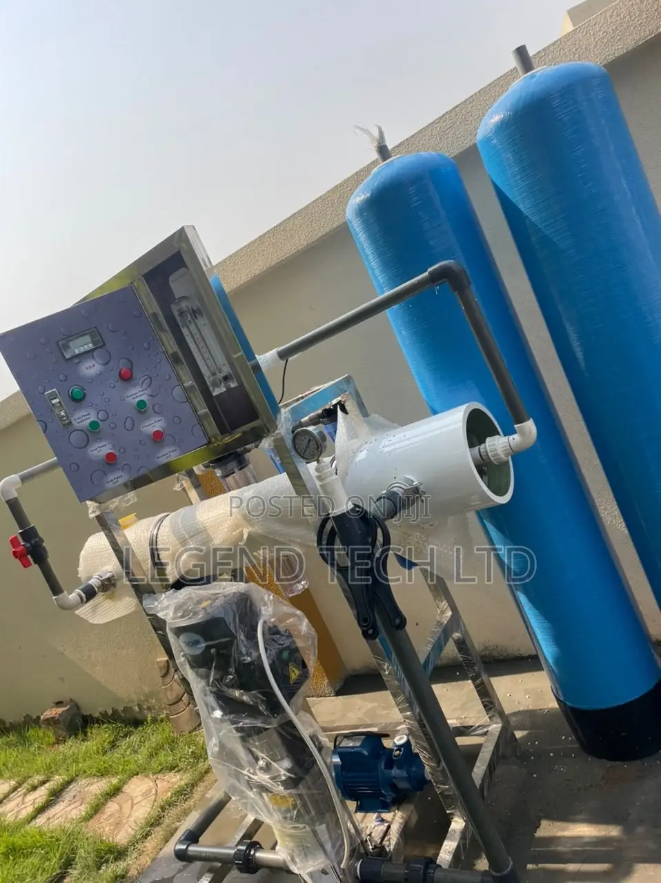 Water Treatment Processing Plant