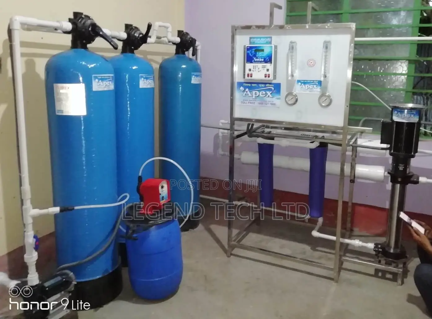 Water Treatment Processing Plant