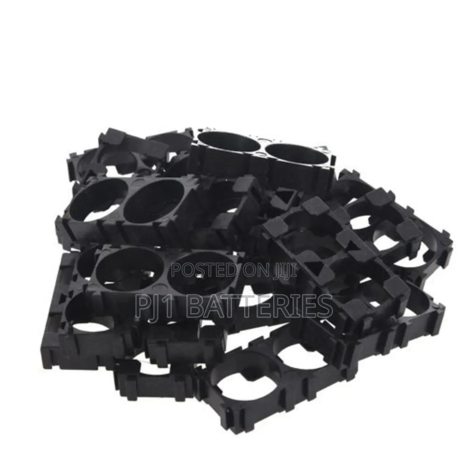 18650 Lithium Battery Holder Bracket for Diy Cell Pack Black