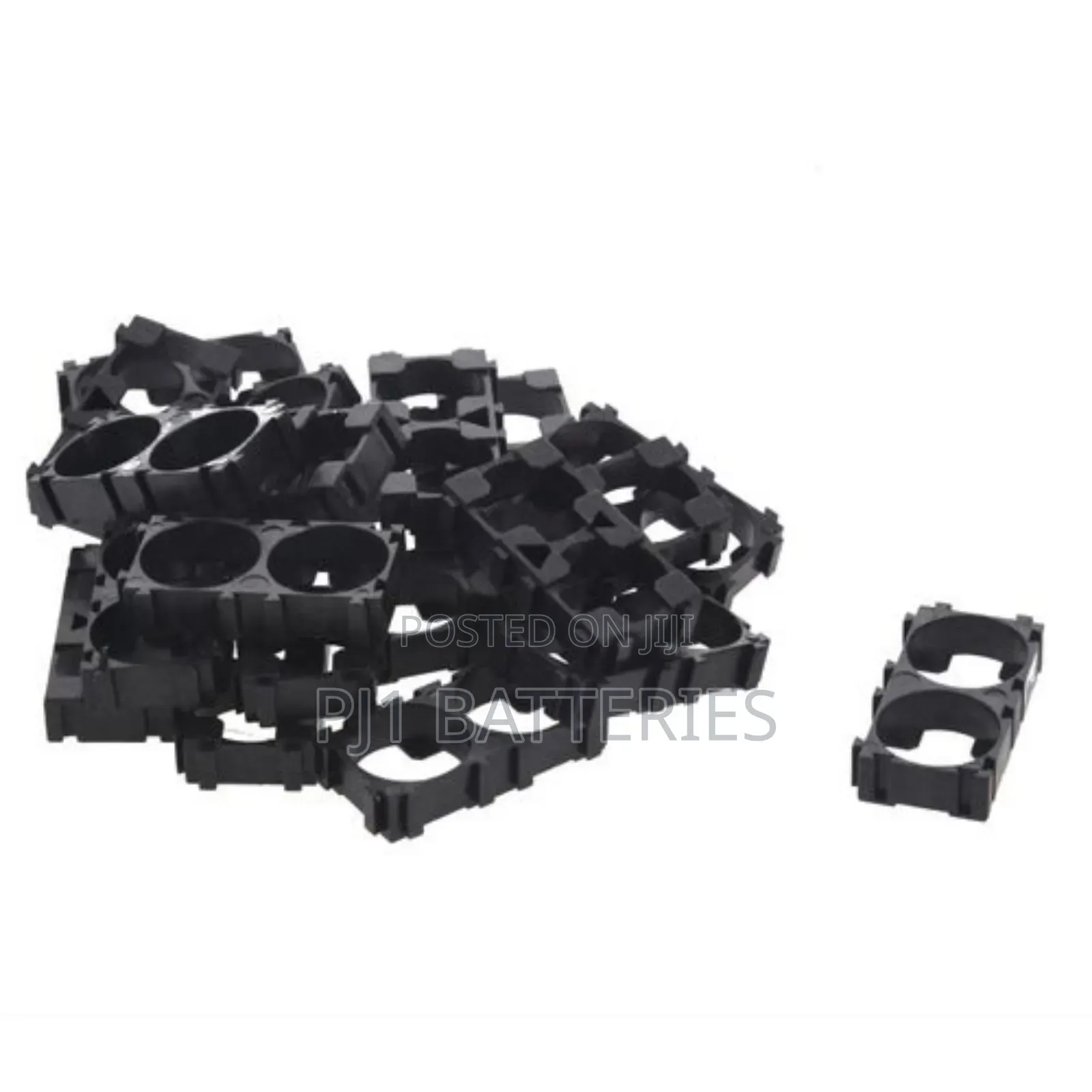 18650 Lithium Battery Holder Bracket for Diy Cell Pack Black