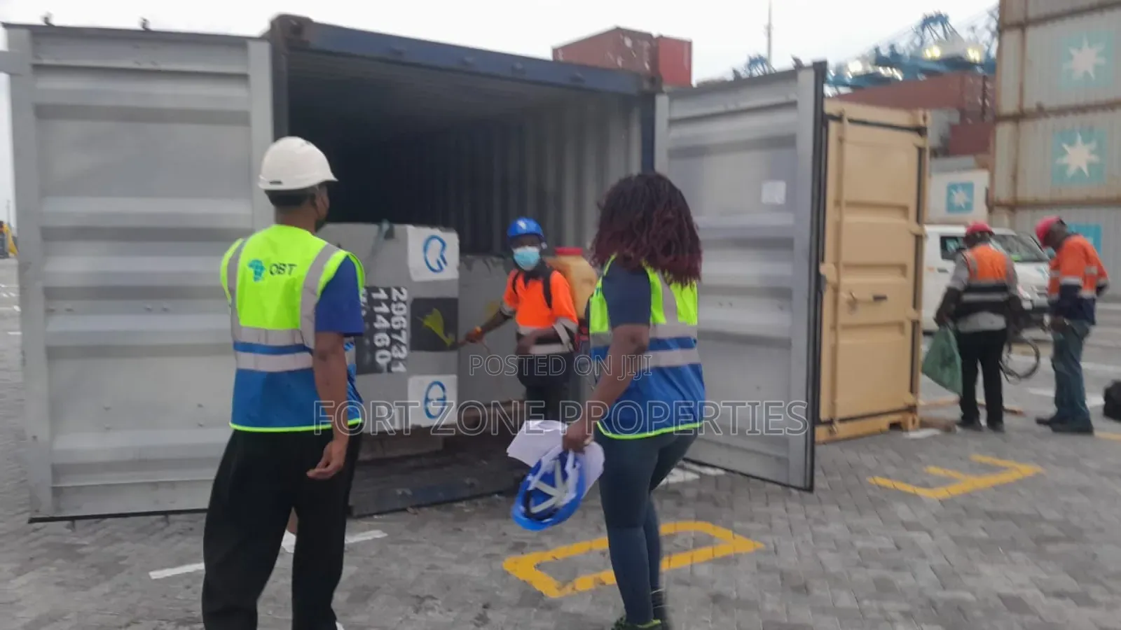 Meridian Ports Services Cargo Fumigationwith Cleantex