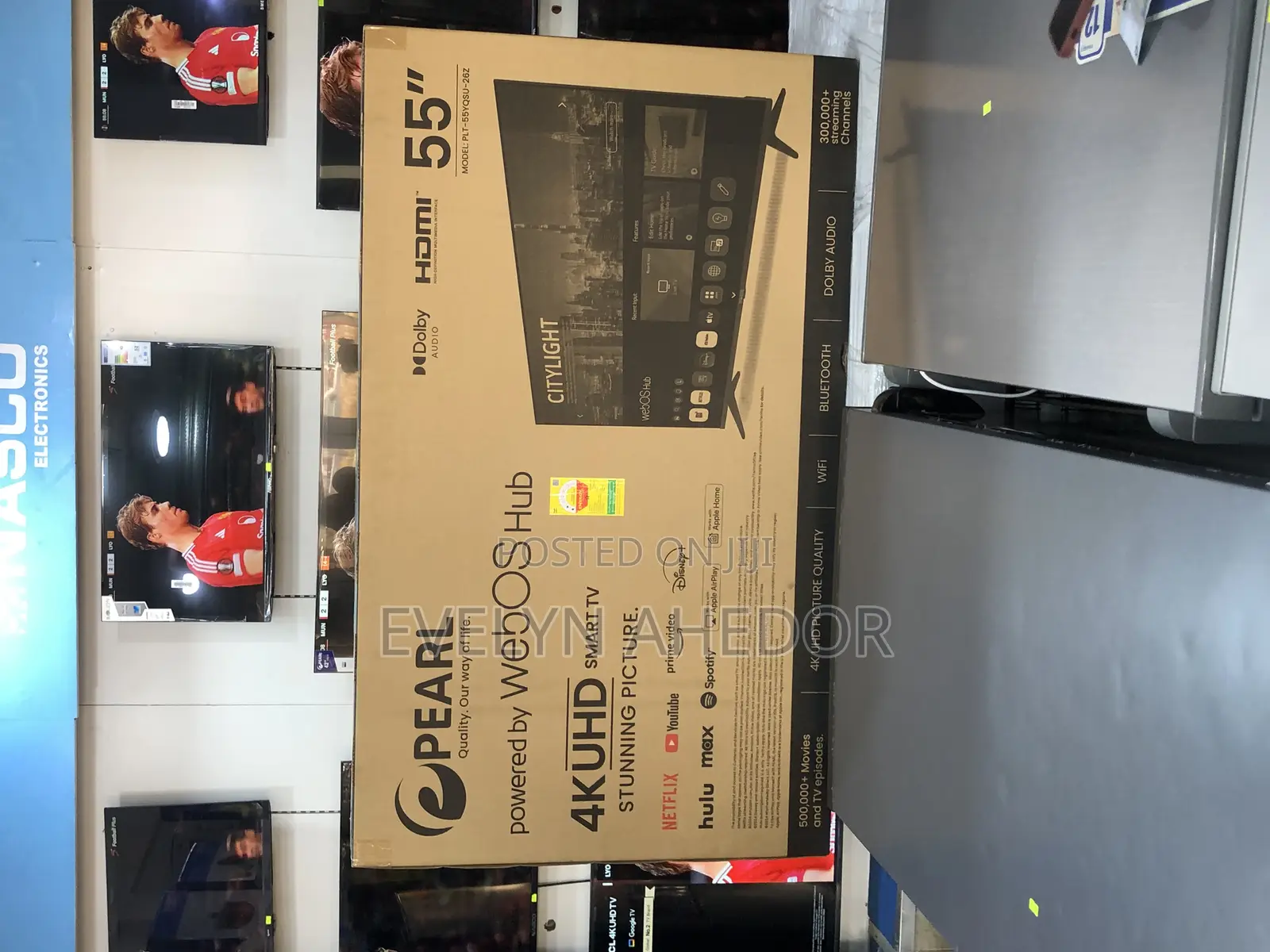 Cute Pearl 55 Inches Smart Tv Full Hud Available