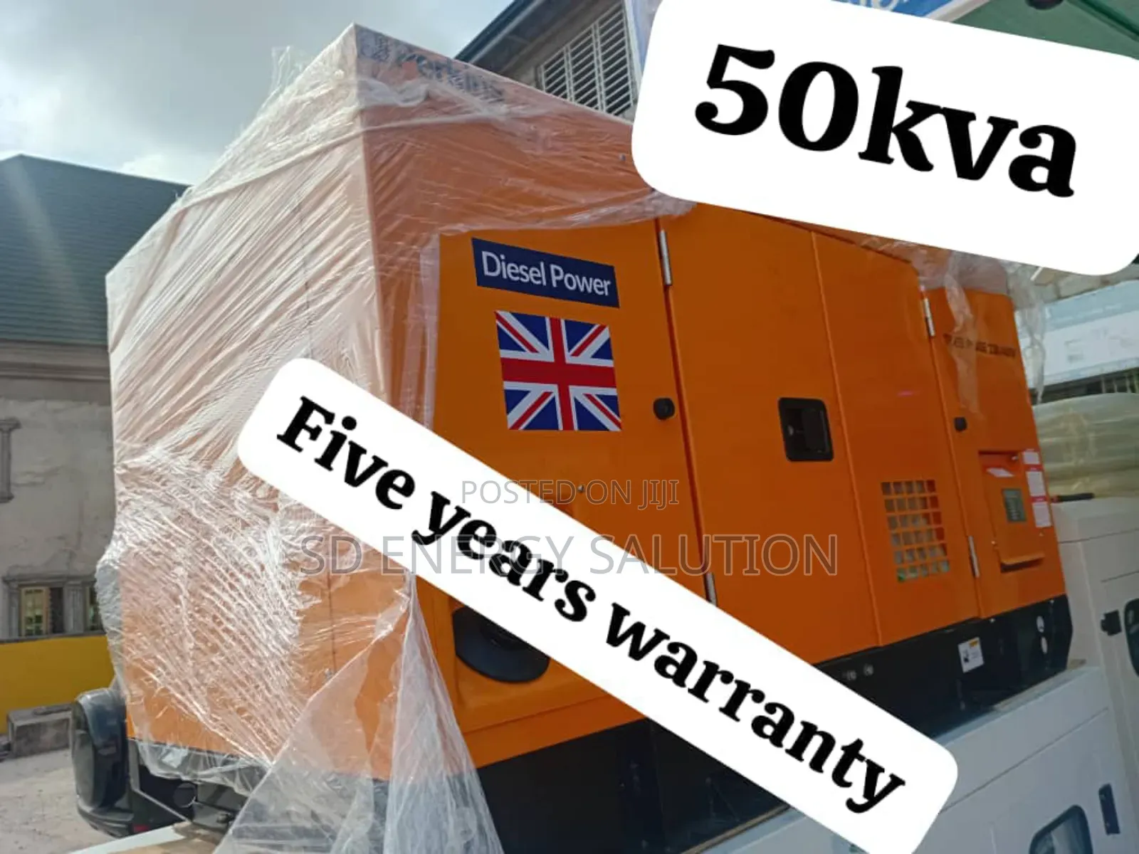 Earth Power 50kva Perkins Diesel Plant