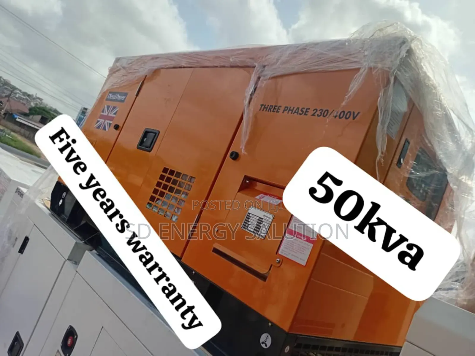 Powerful Solution 50kva 50kw Perkins Diesel Plant