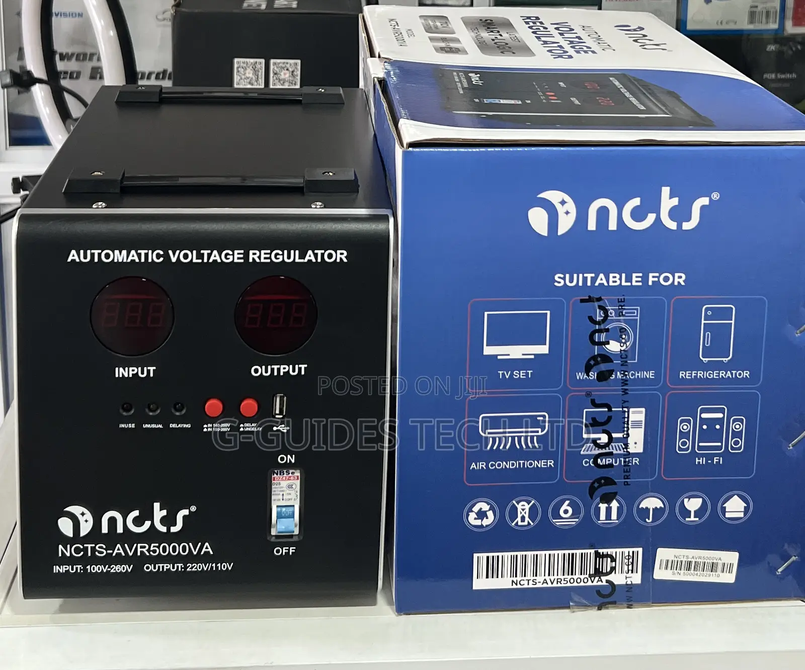 5000va Automatic Voltage Regulator, NCTS 5000va Stabilizer