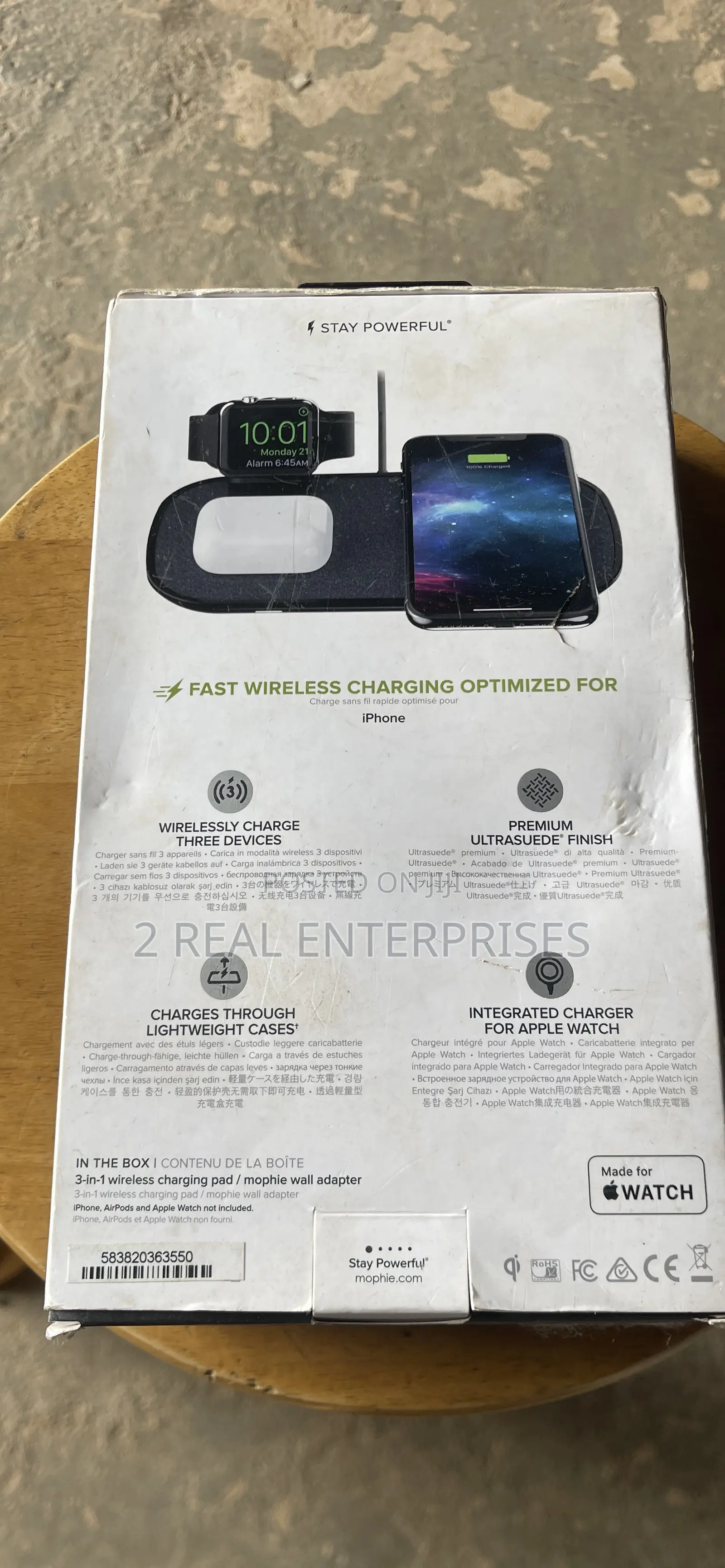 Mophie 3 in 1 Wireless Charging Pad From Uk