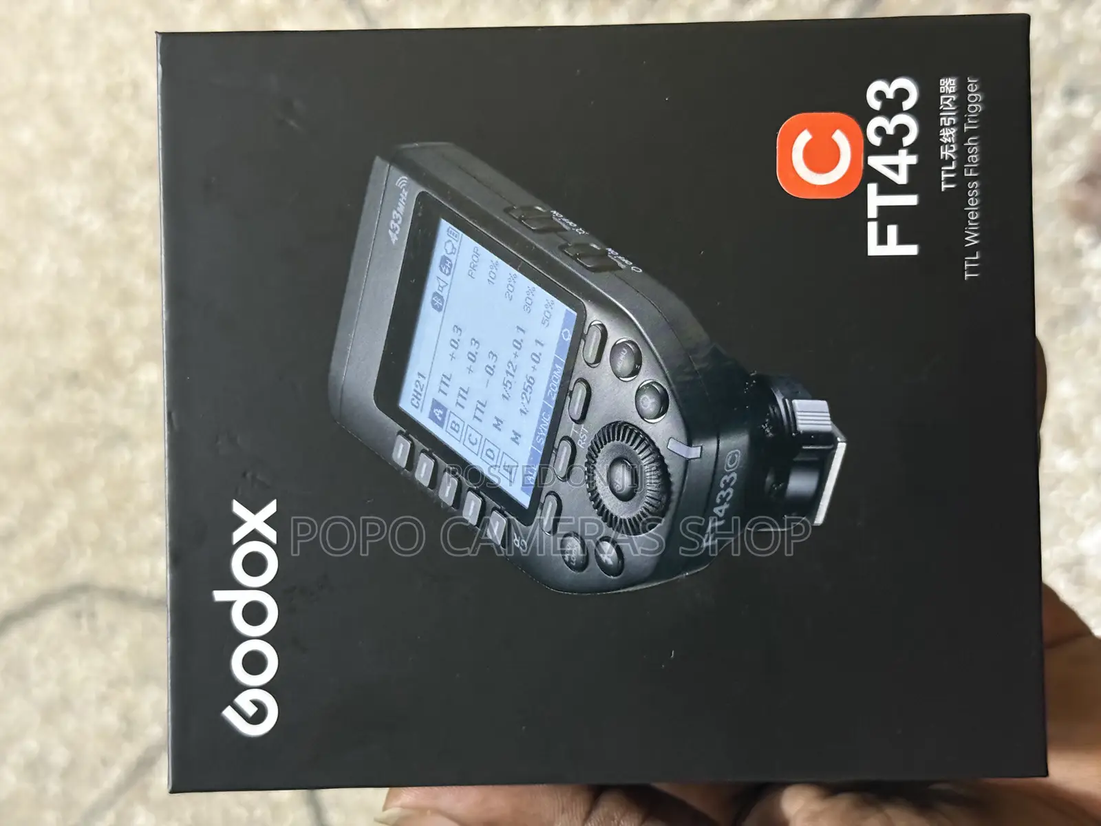 Godox Ft433c Speedlight Kits ( Transmitter + Receiever )