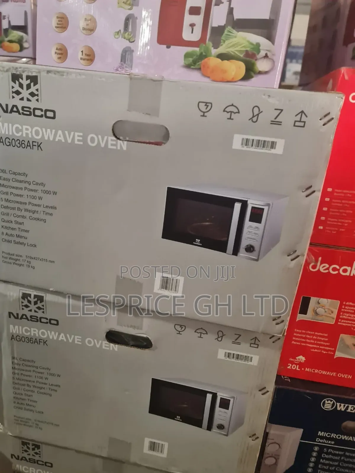 Instant Cooker With Nasco 36l Microwave