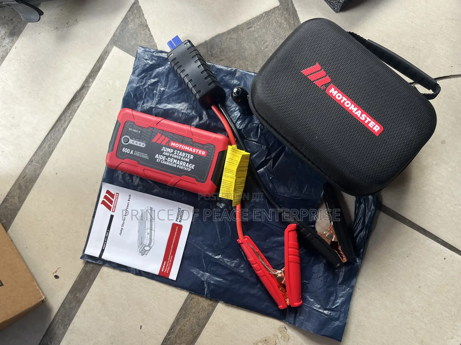 Universal Battery Jump Starter and Power Bank