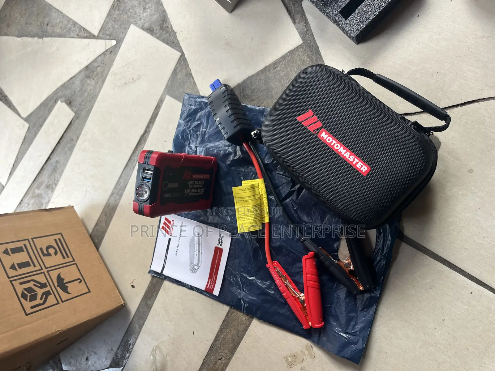 Universal Battery Jump Starter and Power Bank