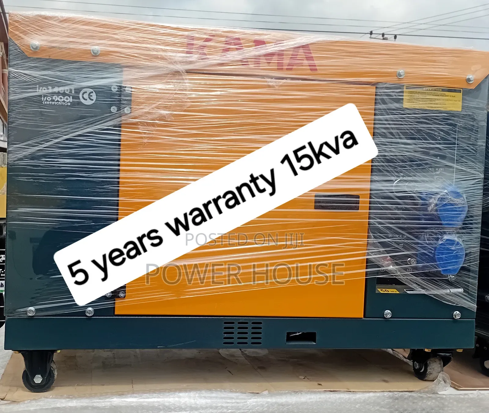 High Standard Quality 15kva Silent Diesel Genset
