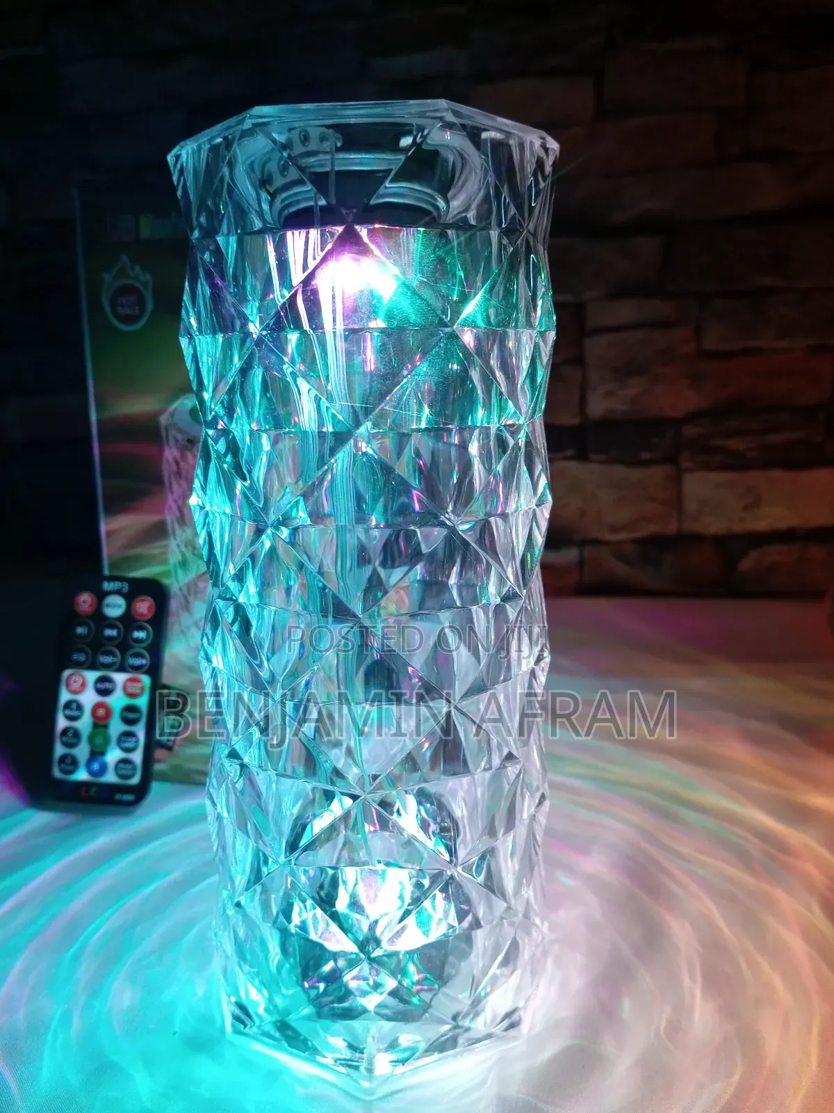 Colorful Crystal Lamp