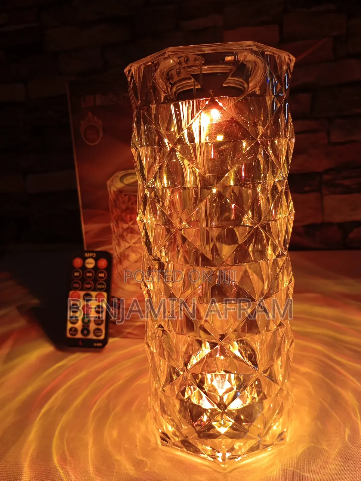 Colorful Crystal Lamp